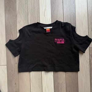 Zara Black Short Sleeve Tee